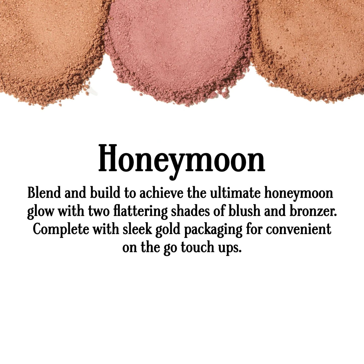 Gerard Cosmetics Starlet Face Palette Blush and Bronzer, Honeymoon