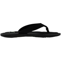 NORTY Womens Memory Foam Adult Female Flip Flops Black - (12115)