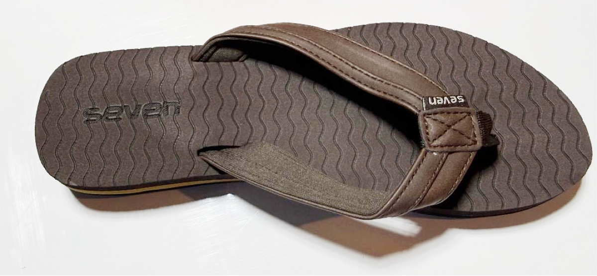 Surf 7 USA Women’s Flip Flops - Brown (FF401W)