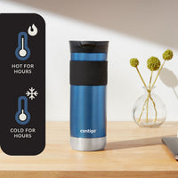 Contigo Snapseal, Stainless Steel, Travel Mug, 20 oz (1-Pack)