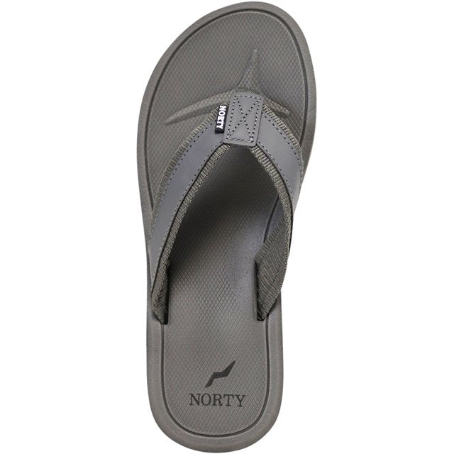 NORTY Men's Arch Support Sandal, (11176) Grey