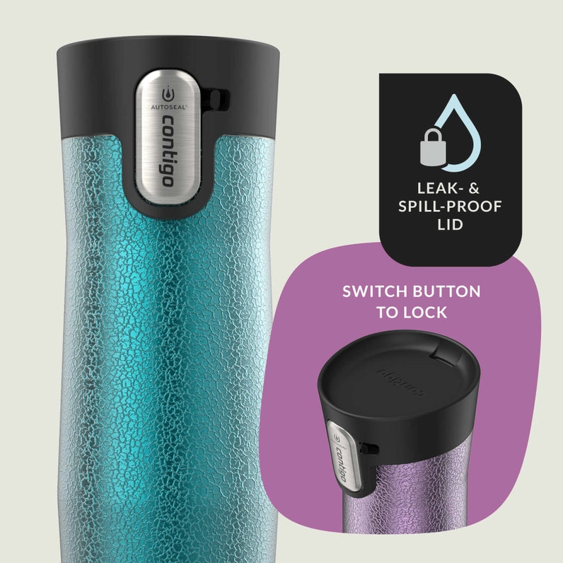 Contigo West Loop, AUTOSEAL Travel Mug, 16 oz / (2-Pack)