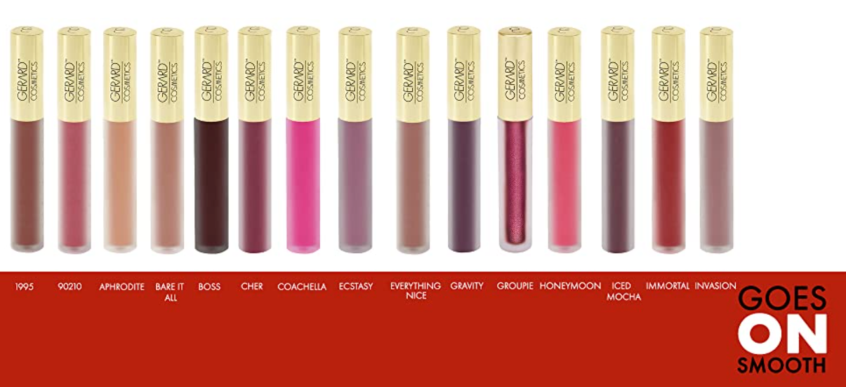 Gerard Cosmetics Hydra Matte Liquid Lipstick