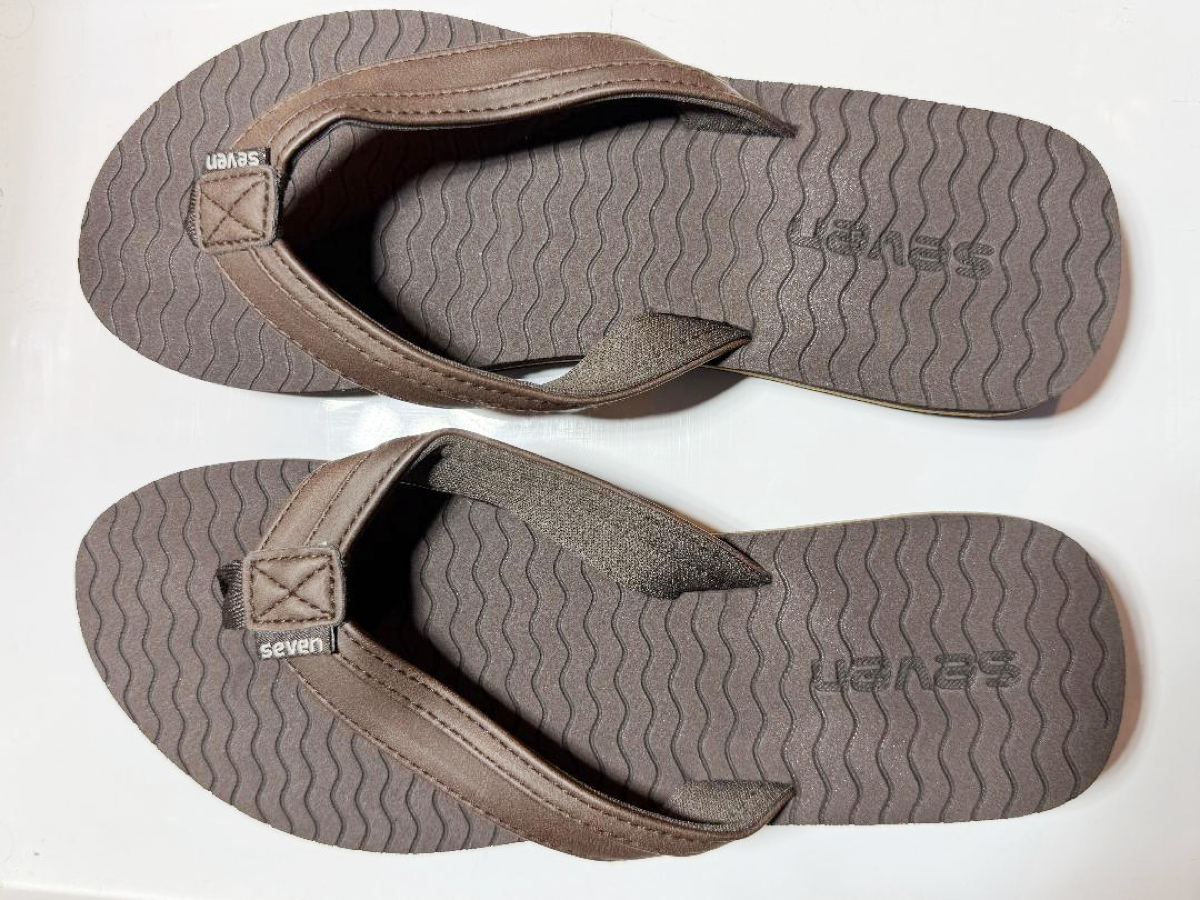 Surf 7 USA Women’s Flip Flops - Brown (FF401W)