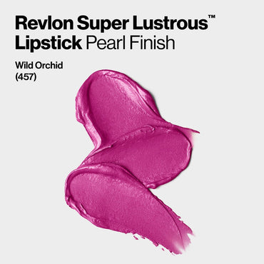 REVLON Super Lustrous Lipstick, Wild Orchid [457] - ADDROS.COM