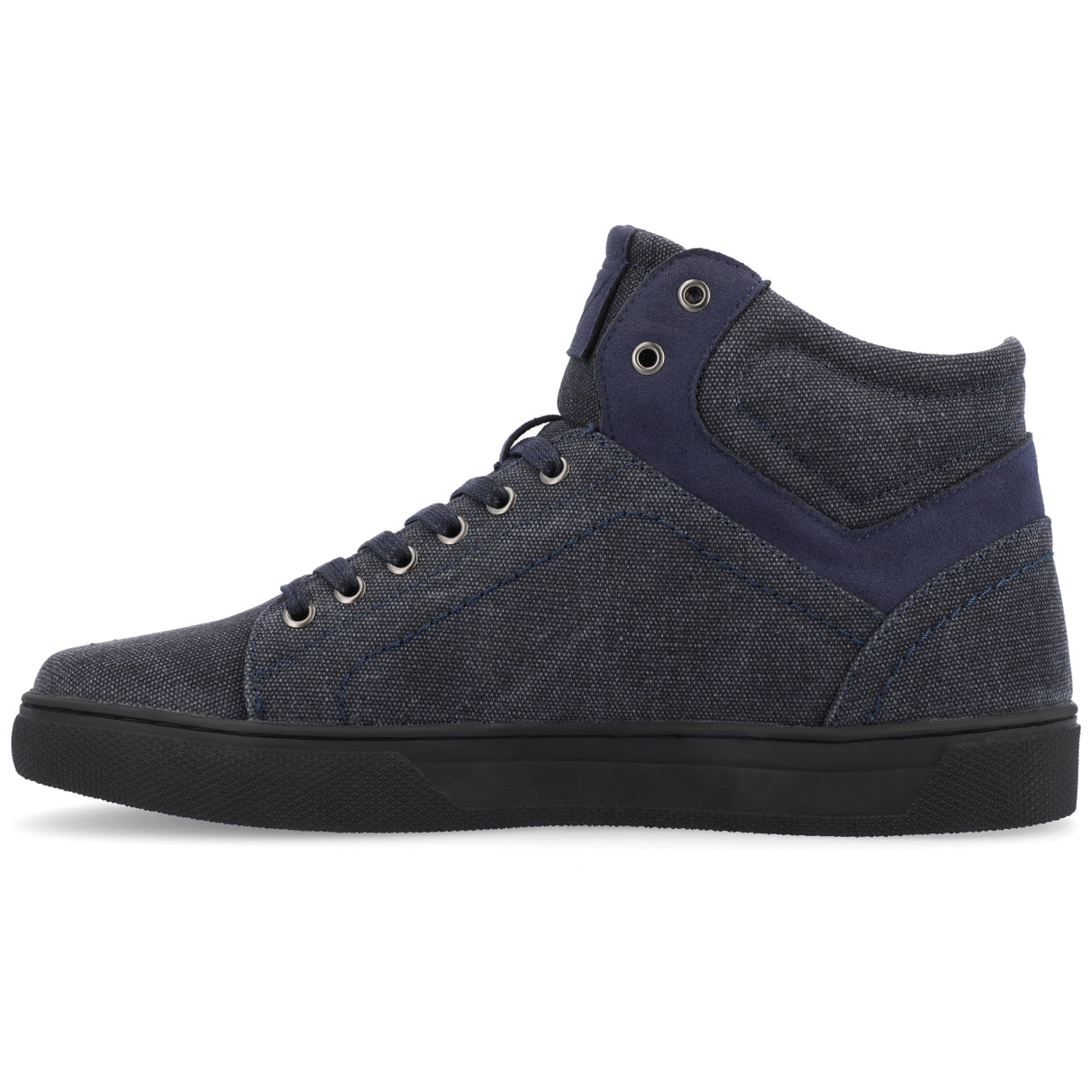 Vance Co. Justin High Top Sneaker - Navy