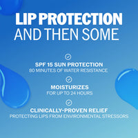 ChapStick Moisturizer Original Lip Balm Tube, SPF 15, 0.15 oz (1 Pack)