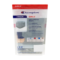 Champion Girls - Stretch Soft Brief, Lilas Print Pack (7-Pack)