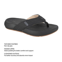 Hurley Men's Wave Runner Flip-Flop - Black