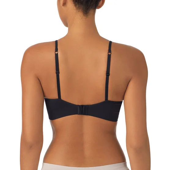 DKNY Women's Seamless Bra, Black  (2-Pack)