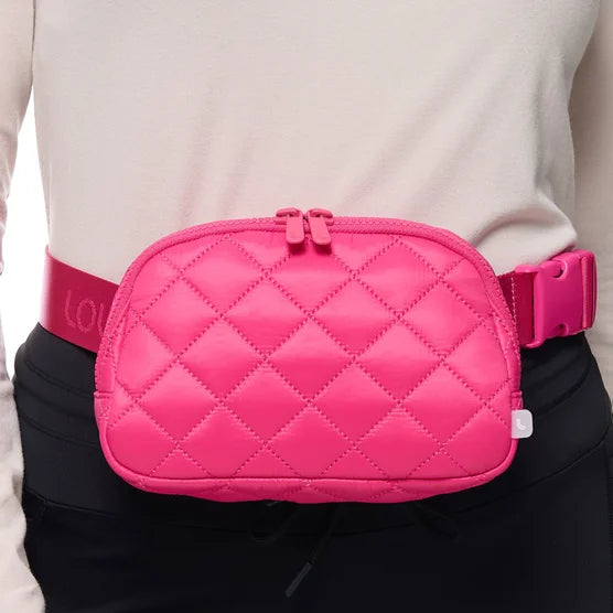 Lolë Unisex Quilted Belt Bag