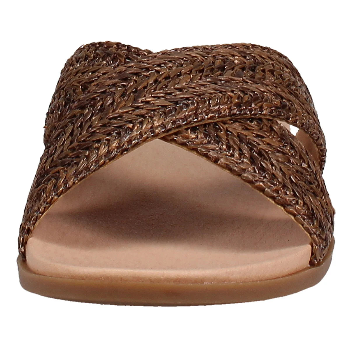 Draper James Ladies' Raffia Sandal, Brown