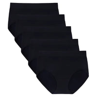 Carole Hochman Women's Seamless Brief, Assorted Colors (5-Pack)