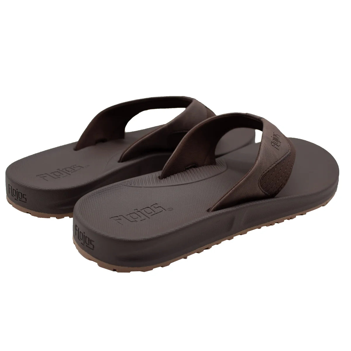 Flojos Men's Flip Flop, Brown