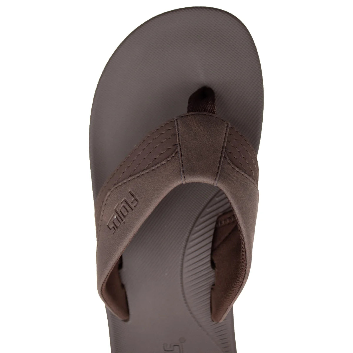 Flojos Men's Flip Flop, Brown