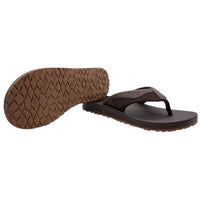 Flojos Men's Flip Flop, Brown