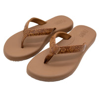 Flojos Ladies' Flip Flop, Tan