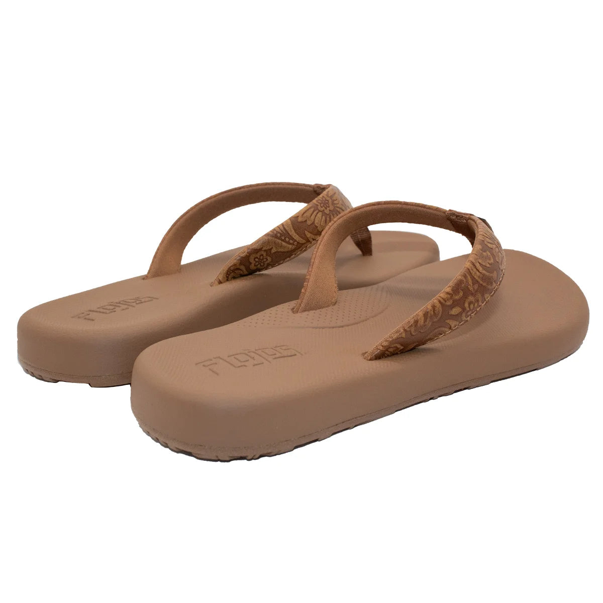 Flojos Ladies' Flip Flop, Tan