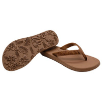 Flojos Ladies' Flip Flop, Tan