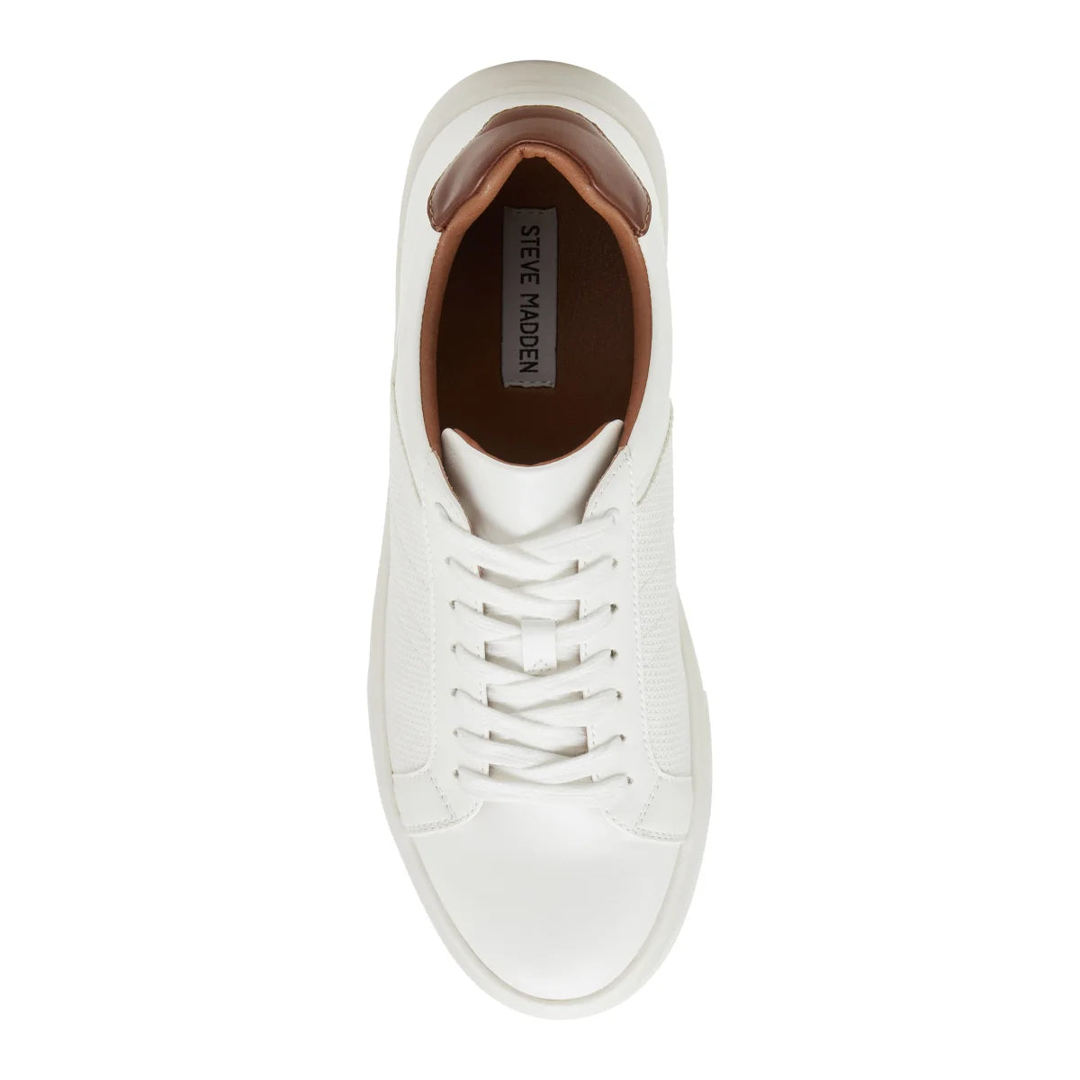 Steve Madden Men's Sneaker, White