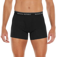 Banana Republic Men's Boxer Brief, Black (3-Pack)