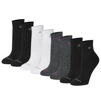Calvin Klein Women's High Quarter Sock (8-pair)
