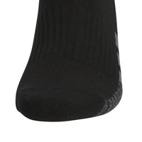 adidas Men's Quarter Sock, 6-12 (Black) (6-pair)