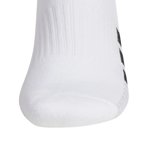 adidas Men's Quarter Sock, 6-12 (White) (6-pair)
