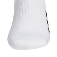 adidas Men's Quarter Sock, 6-12 (White) (6-pair)
