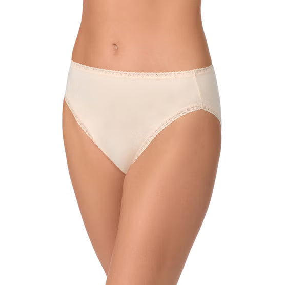 Carole Hochman Women's Midnight, Cotton stretch Hi Cut (5-Pack)