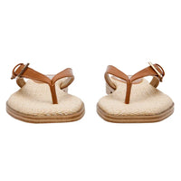 DV Dolce Vita Women's Buckle Sandal, Tan