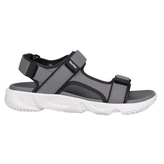 Hurley Men's Strap Sandal, Gray