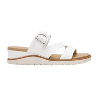 Anne Klein Women's Sandal, White