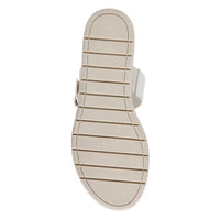 Anne Klein Women's Sandal, White