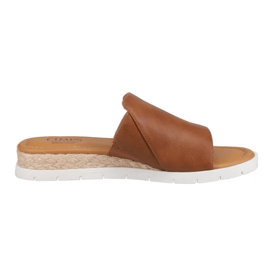 Chaps Women's Sandal, Tan