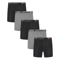 Champion Men's Performance Mesh Boxer Brief, (5-Pack)