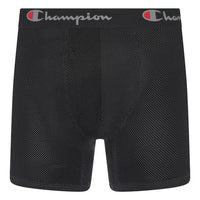 Champion Men's Performance Mesh Boxer Brief, (5-Pack)