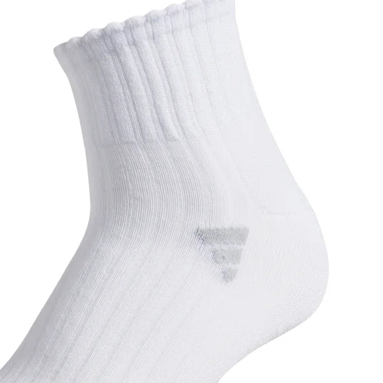 ADIDAS Women's Quarter Sock, (6 Pairs)