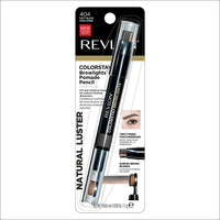 Revlon Colorstay Browlights Pencil, Eyebrow Pencil & Brow Highlighter, 404 Soft Black