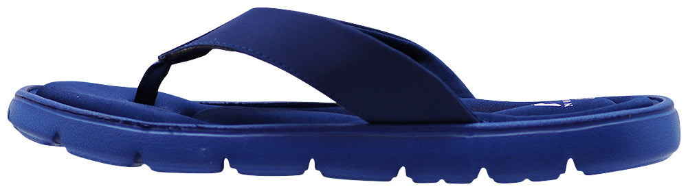 NORTY - Men's Memory Foam Footbed Sandals, Navy (12127)