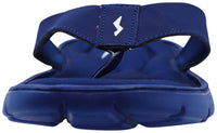 NORTY - Men's Memory Foam Footbed Sandals, Navy (12127)