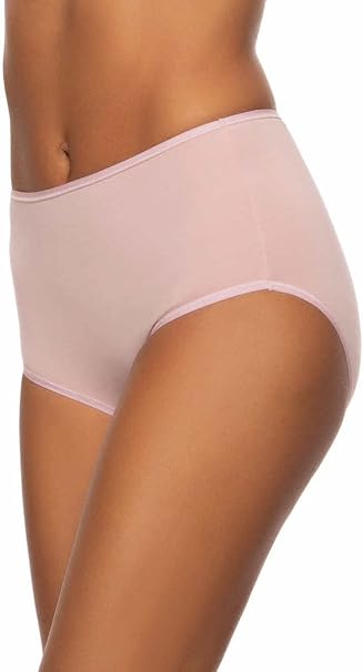 Felina Ladies' Cotton Stretch Brief, Assorted Colors (8-pack)