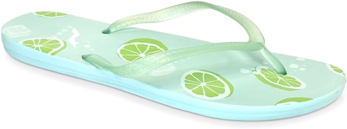 NORTY Women's Easy to Wear Casual EVA Flip Flop Sandal, Limes (22016A)