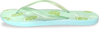 NORTY Women's Easy to Wear Casual EVA Flip Flop Sandal, Limes (22016A)