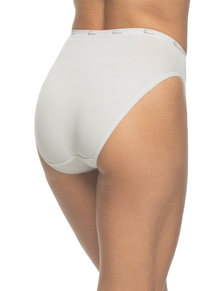 Felina | Signature Cotton Hi-Cut 5-Pack - Glacier Pink # 547 (5-Pack)