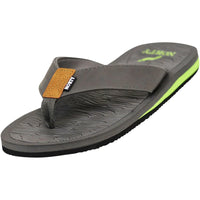 NORTY Mens Arch Support Flip Flops Adult Male Beach Thong Sandals