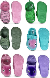 NORTY - Girl's Boy's Toddler Children Kid Fun Slip On Sandal Slipper Clog Shoe (C1224)