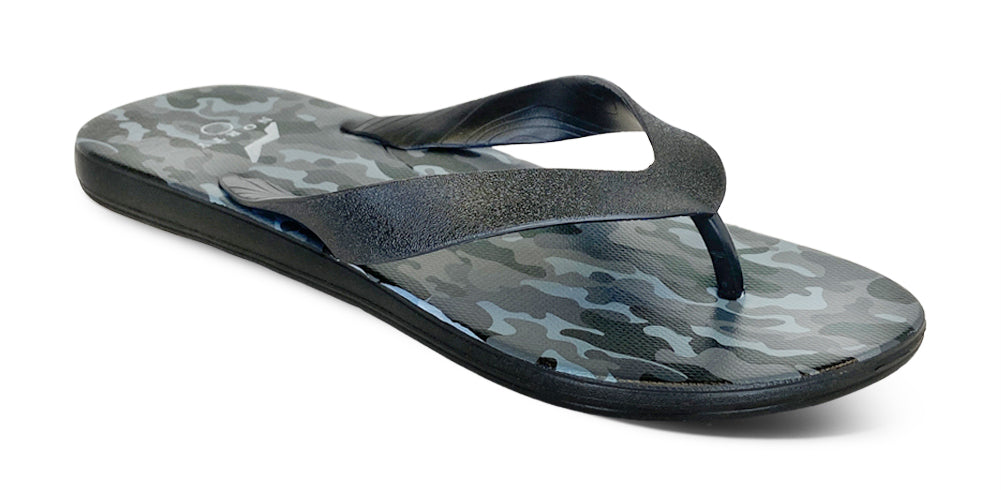 NORTY Men's Easy to Wear Casual EVA Flip Flop Sandal, Camouflage