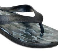 NORTY Men's Easy to Wear Casual EVA Flip Flop Sandal, Camouflage