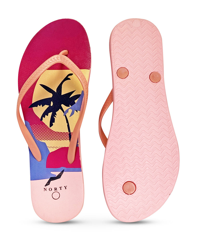 NORTY Women's Easy to Wear Casual EVA Flip Flop Sandal